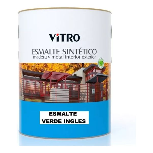 4lts Pintura Esmalte Sintético Brillante Vitro 26 Colores - Imagen 43