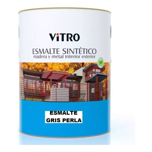 4lts Pintura Esmalte Sintético Brillante Vitro 26 Colores - Imagen 28