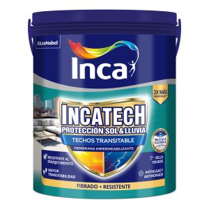 Incatech Fibrado Membrana Líquida Impermeabilizante Inca 20k