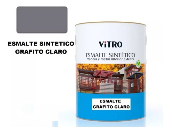 4lts Pintura Esmalte Sintetico Brillante Vitro 26 Colores - Imagen 24
