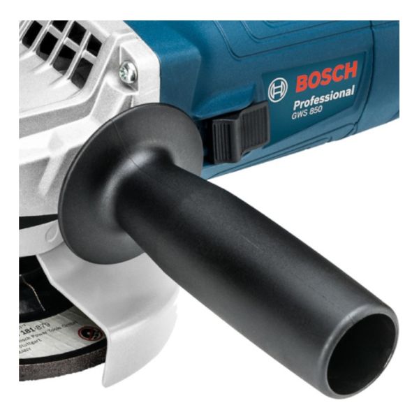 Miniamoladora Angular Bosch Professional Gws 850 06013775d0-000 Color Azul 850 w 220 v + Accesorio - Imagen 4