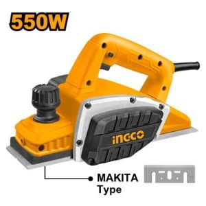 Cepillo Carpintero Electrico 550w Ingco Pl5508 - Lnf Color Amarillo