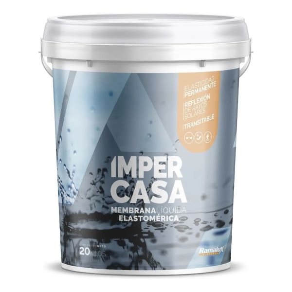 Impercasa Membrana Liquida Colores Varios 20kg