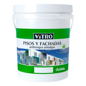Pintura Para Pisos Vitro 4 Litros Varios Colores