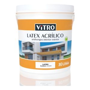 Pintura Antihongos Vitro Latex Acrilico 18l