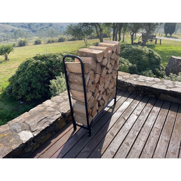 Rack Chico Para Guardar Leña Equus Color Negro - Imagen 3