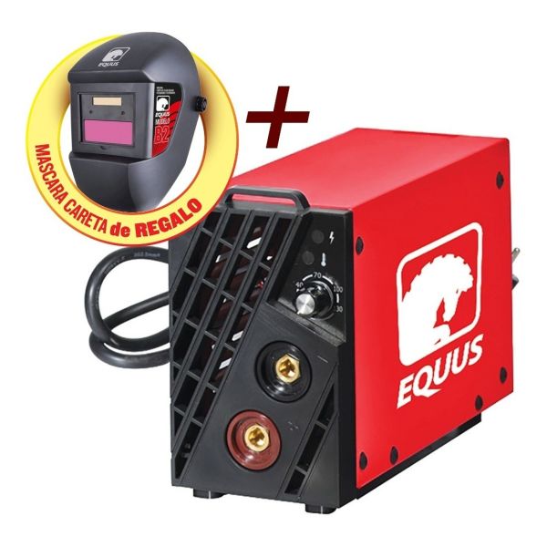 Soldadora Equus Inverter Electrodo 120 Amp Color Rojo - Imagen 2