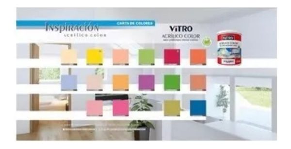 Pintura Antihongos Vitro Latex Acrilico 18l - Imagen 2