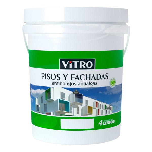 Pintura Para Pisos Vitro 4 Litros Varios Colores - Imagen 7