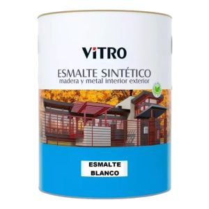 4lts Pintura Esmalte Sintetico Brillante Vitro 26 Colores