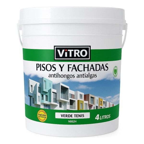 Pintura Para Pisos Vitro 4 Litros Varios Colores - Imagen 20