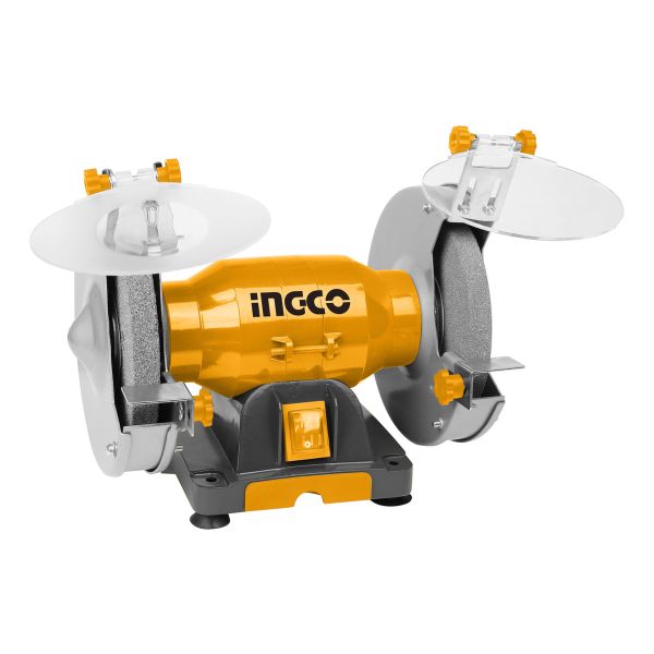 Amoladora De Banco Ingco 6'' 150w 2950rpm Bg61502-5 Color Amarillo Frecuencia 50