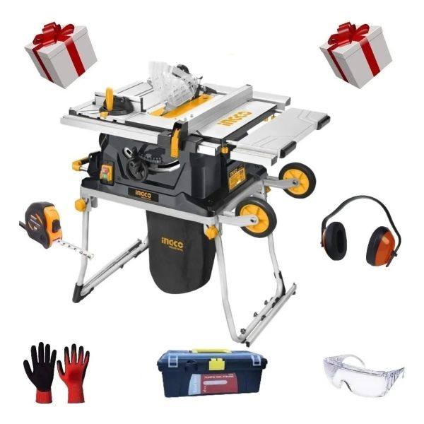 Sierra Mesa Escuadra Carpintero Ingco Portable Industrial Ingco Ts15008 10 1500w 4800rpm