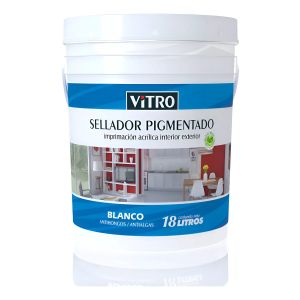 Sellador Pigmentado P/paredes Interior/exterior 18lts Vitro