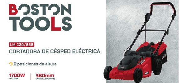 Cortadora De Césped Eléctrica Cortapasto Con Recolector - Imagen 2