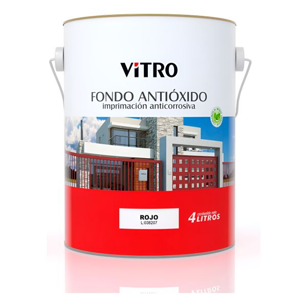 Fondo Antióxido Sintético Interior/exterior 4lts Vitro - Imagen 7