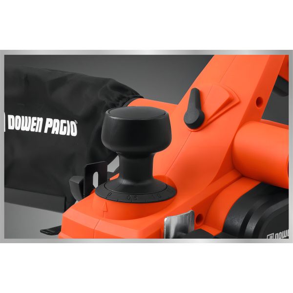 Cepillo Eléctrico Carpintero Garlopa 850w Dowen Pagio Plaza Color Naranja - Imagen 3