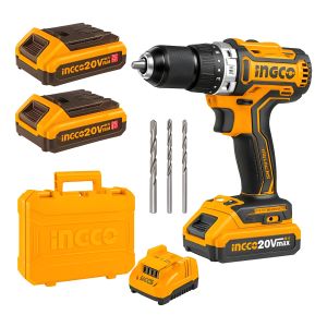 Taladro Atornillador Con Percutor 96nm Ingco 20v