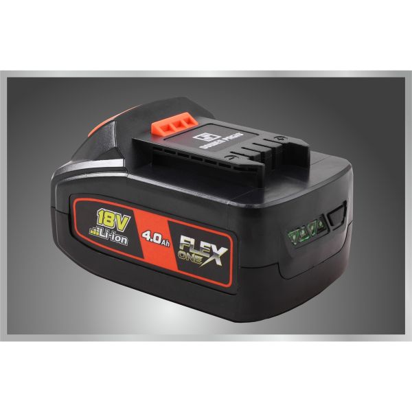 Amoladora 4.5 Pulgadas Batería 18v 4.0ah Dowen Pagio 999318 Color Naranja Frecuencia 50 Hz - Imagen 5