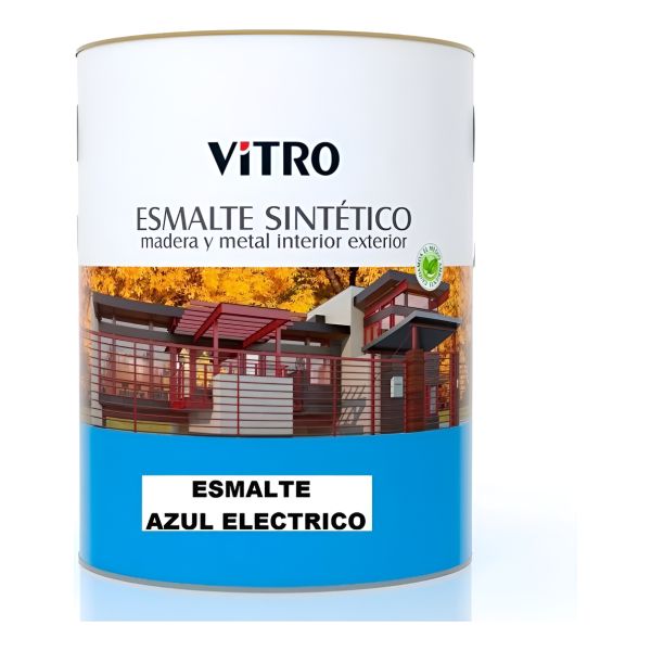 Esmalte Vitro Br 4l Brillante 26 Colores Antihongos - Imagen 11
