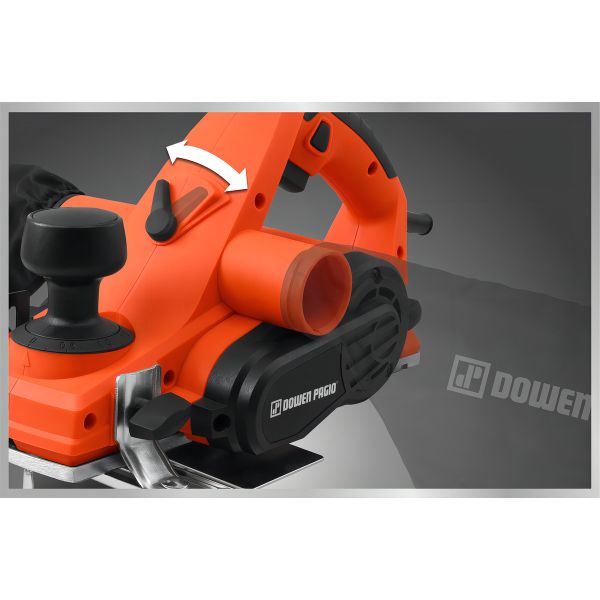 Cepillo Eléctrico Carpintero Garlopa 850w Dowen Pagio Plaza Color Naranja - Imagen 4