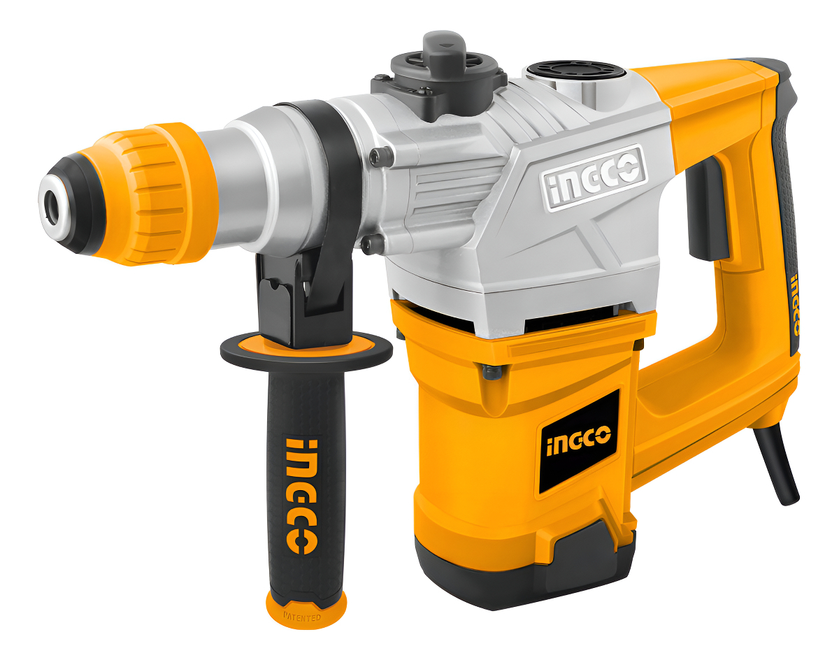 Ff Rotomartillo Sds Plus Ingco Rh12008 1250w 850rpm 5 Joule Color Amarillo Frecuencia 50 Hz/60 Hz