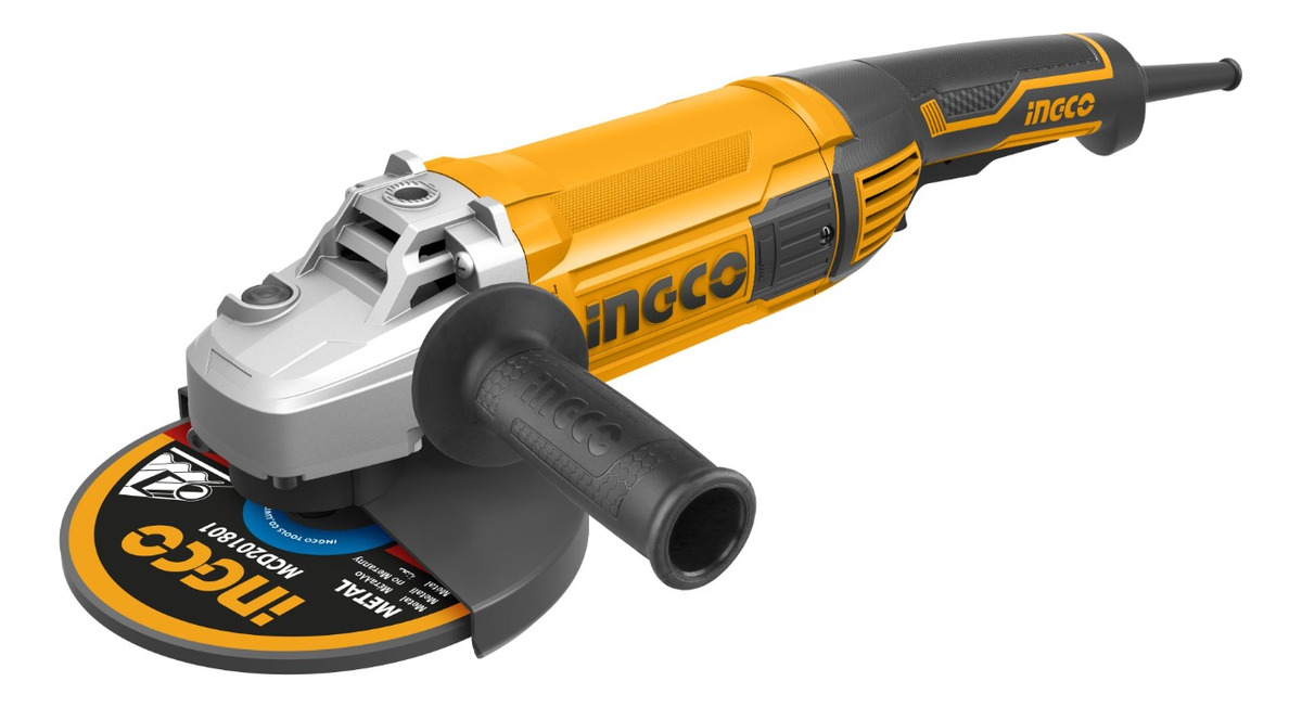 Amoladora Angular Ingco Ag200018 De hz 2000w + Regalo ! - Imagen 4