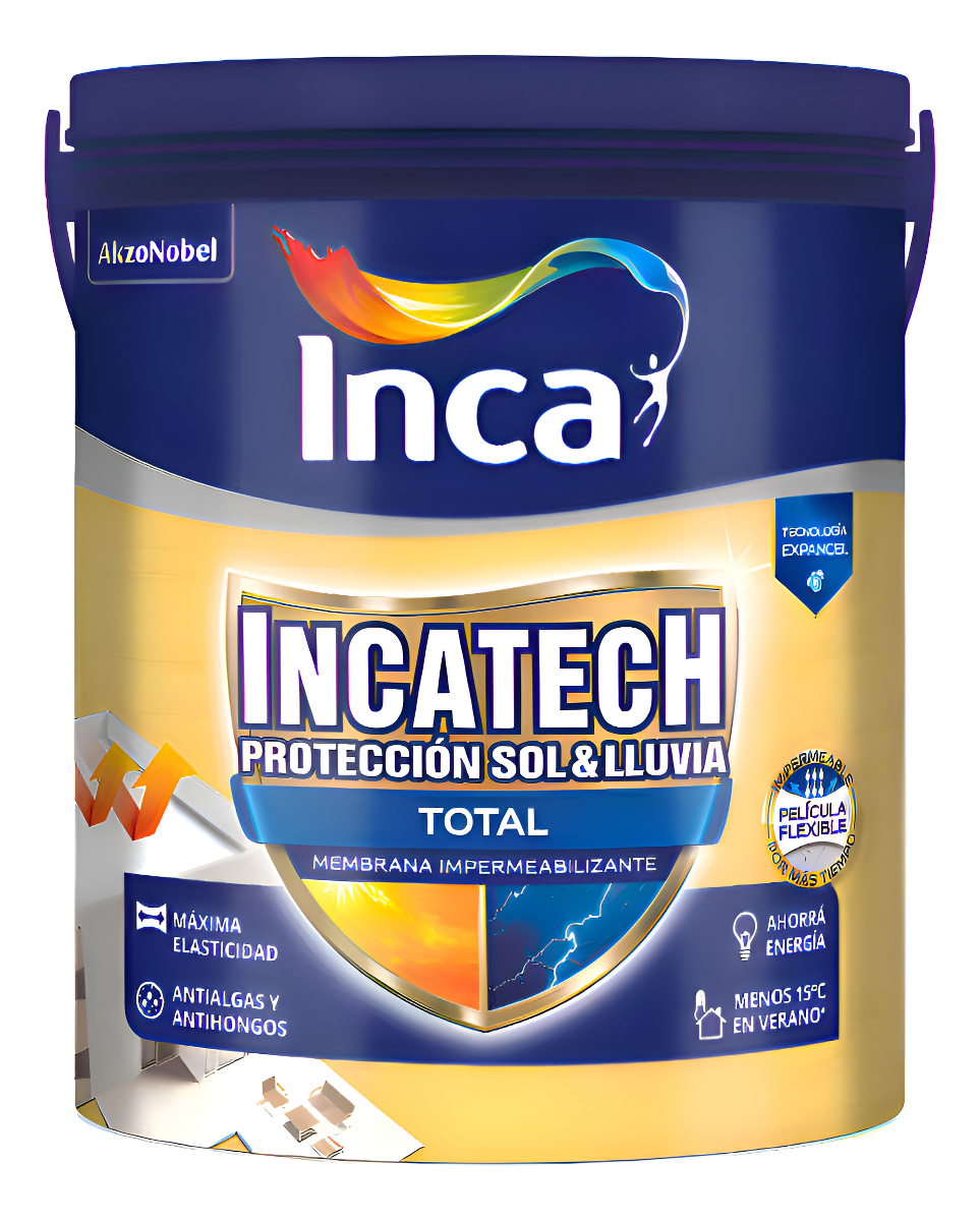 Impermeabilizante Incatech Total 20k Color Blanco