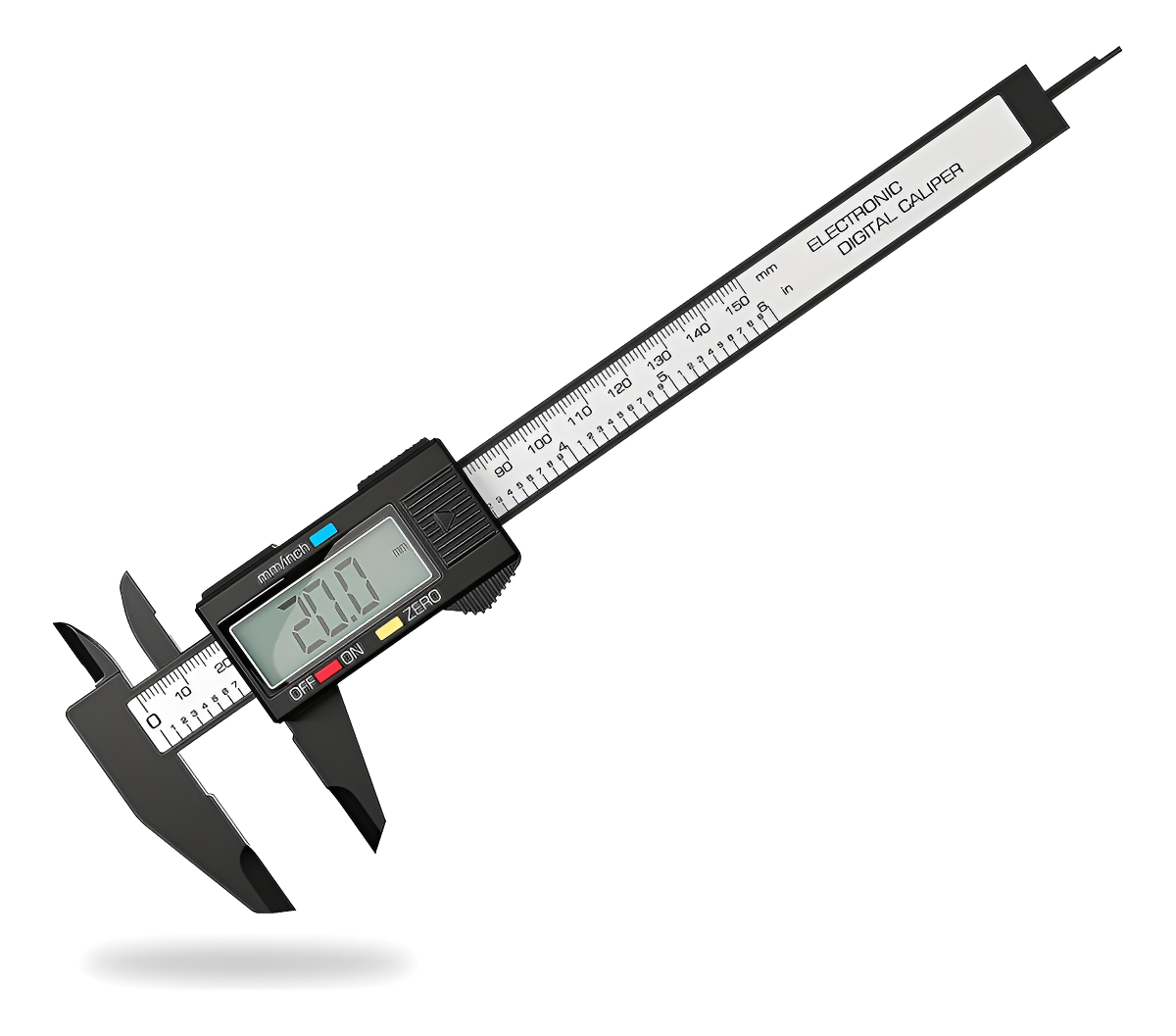 Calibre Digital Crossmaster De 150 Mm Fibra De Carbono - Fc - Imagen 5