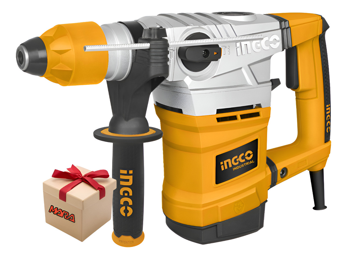 Rotomartillo Electroneumático Ingco Rh18008 1800w + Regalo