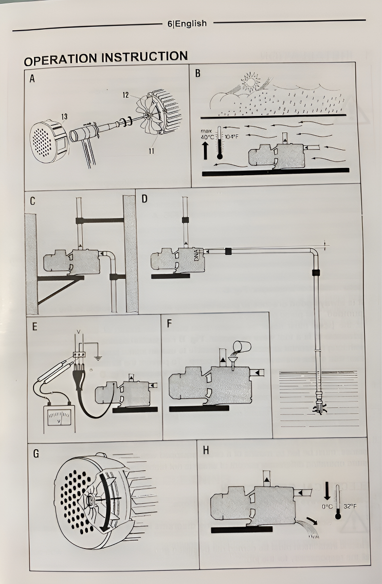 Bomba Periférica Ingco 1/2hp 35m Caudal 35l/min Vpm3701-ynte - Imagen 7