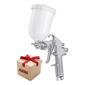 Pistola Vaso Plástico Gravedad 400cc Boquilla 1,4mm Pro Mara