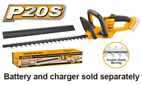 Corta Cerco A Batería Chtli20018 20v P20s Ingco + Regalo - Imagen 3