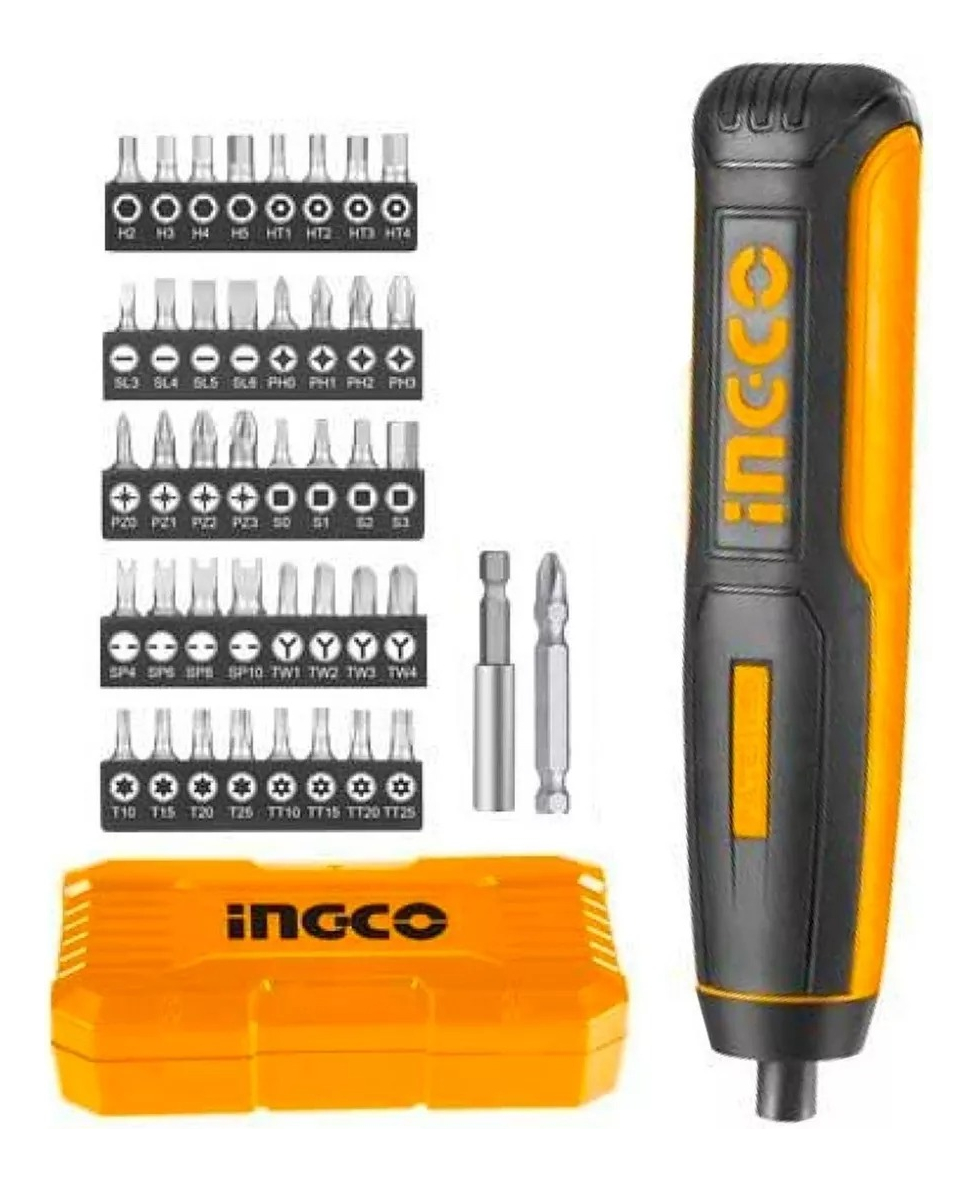 Atornillador Go A Batería 4v Ingco Csdli0403 Mara + Regalo ! - Imagen 5