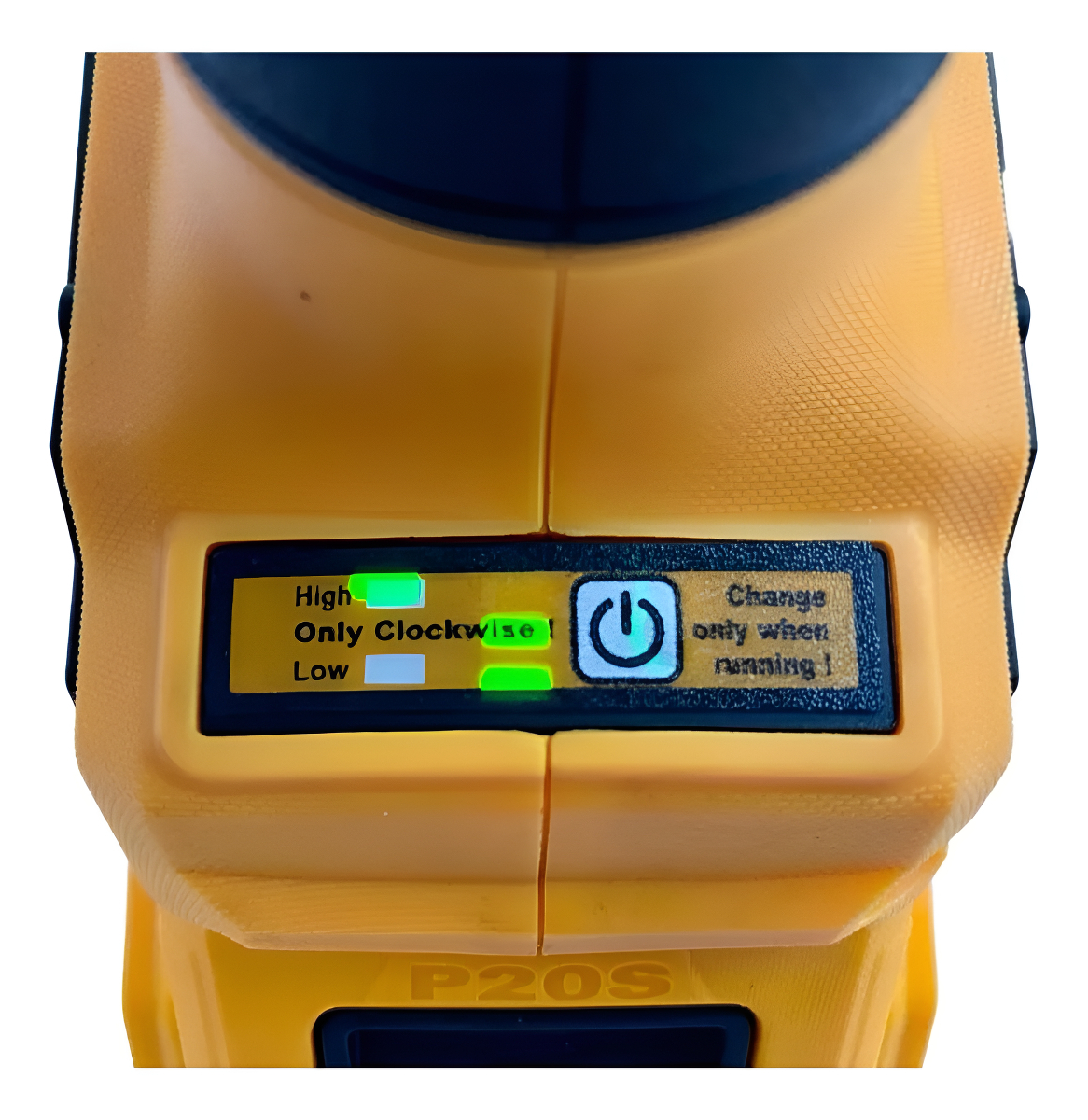 Amoladora A Bateria Ps20 Sin Carbones Ingco Color Anaranjado Y Negro Frecuencia 50hz/60hz - Imagen 8