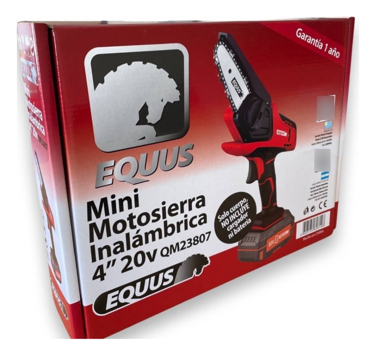 Mini Motosierra Inalámbrica Batería 20v Equus + Regalo! - Imagen 5