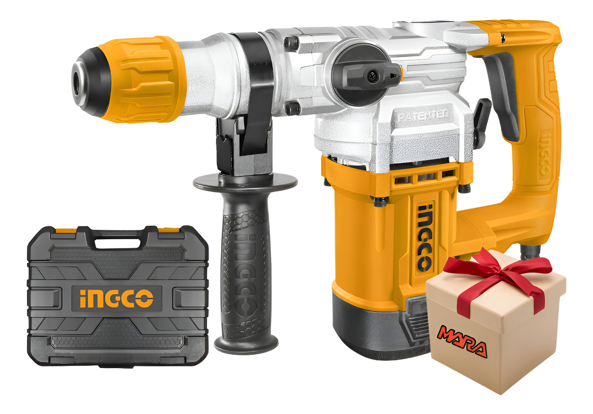 Rotomartillo Electroneumático Ingco Rh10506 1050w + Regalo !