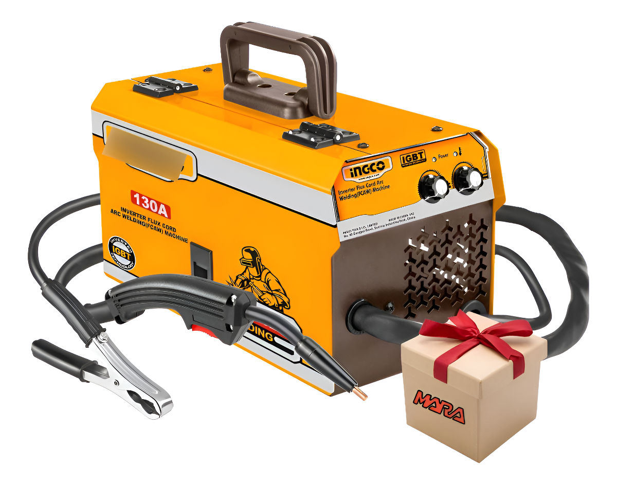 Soldadora Mig 130a Inverter No Gas Ingco Fc13012 + Regalo