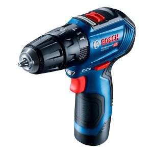 Taladro Percutor Atornillador Inalámbrico De 10mm Bosch Gsb + 2 Baterías De 2ah + Accesorio Con Maletín De Transporte
