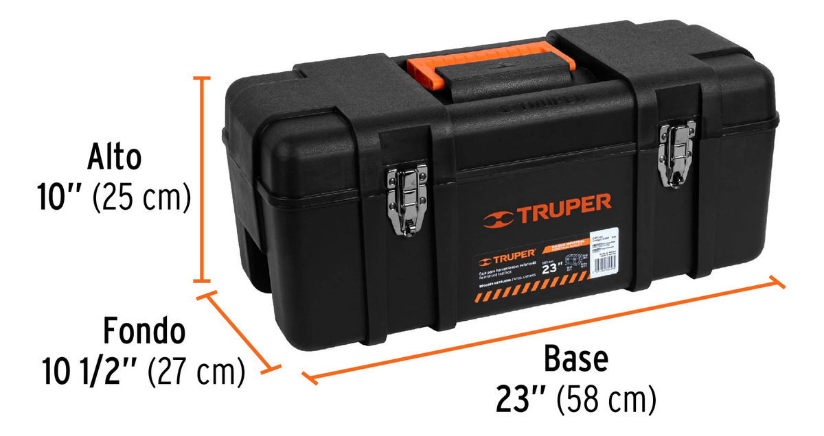 Caja Para Herramienta, Plástica De 23 , Industrial Truper - Imagen 7