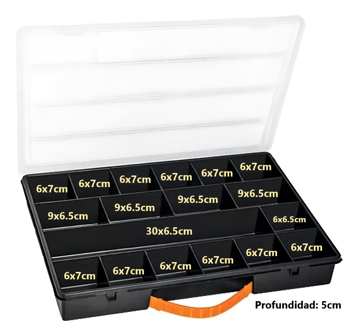 Caja De Herramientas Organizador 18 Compartimientos Truper - Imagen 5