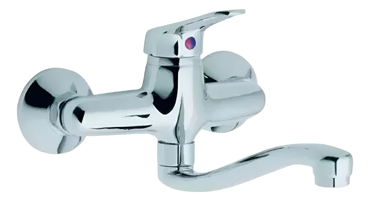 Monocomando Cocina Pared 6'' Bajo 35mm Tero Mcpp6bte Mara