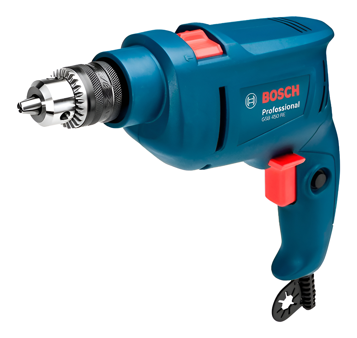 Taladro Percutor Atornillador Eléctrico De 10mm Bosch Gsb 450 450w + 0 Baterías De 0mah + Accesorio Con Caja De Cartón 50hz - Imagen 2