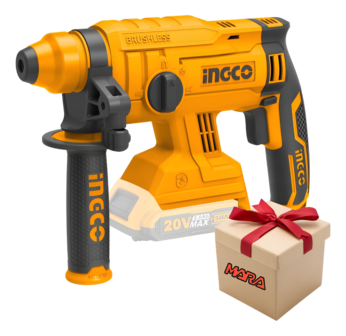 Rotomartillo Inalámbrico Ind 1.5j 20v Crhli2201 + Regalo !