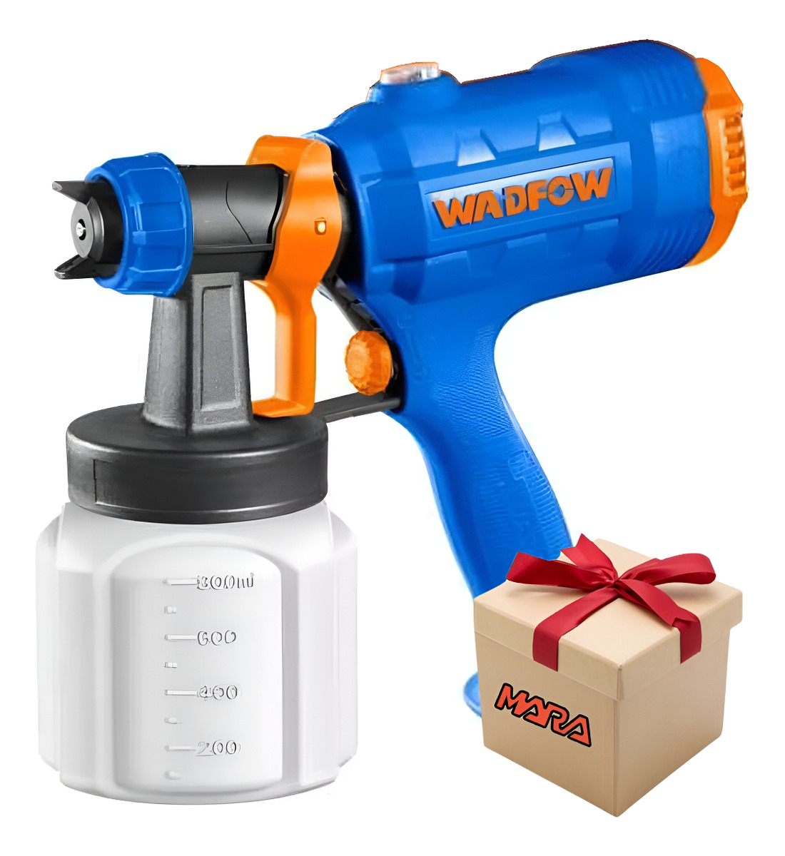 Equipo Pistola De Pintar 450w 800ml Wadfow Weg1a01 + Regalo