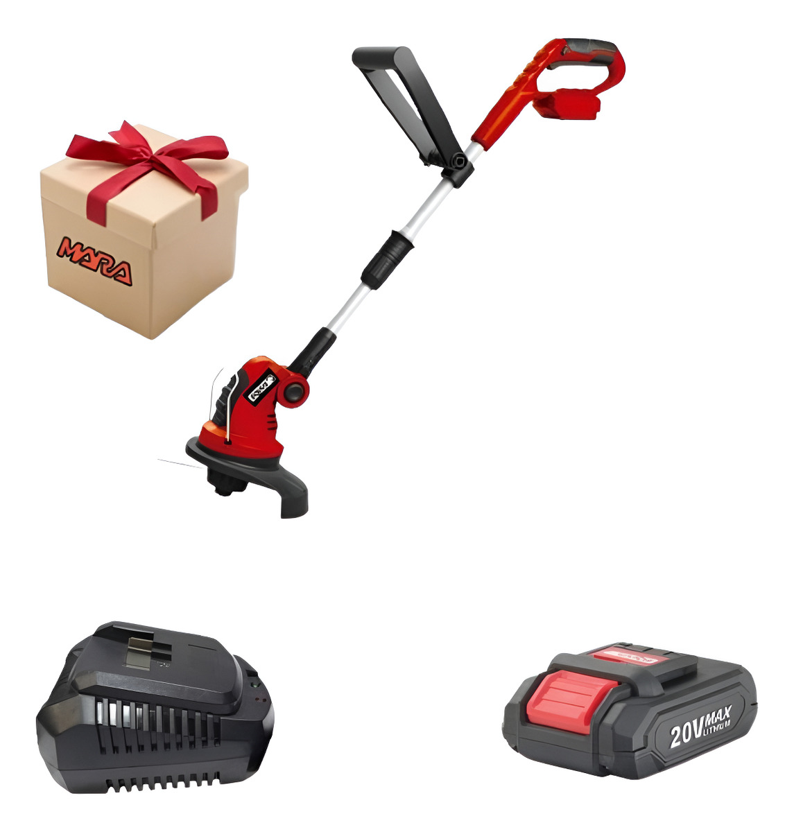 Bordeadora Inalambrica Brushless + Cargador 20v + Bateria