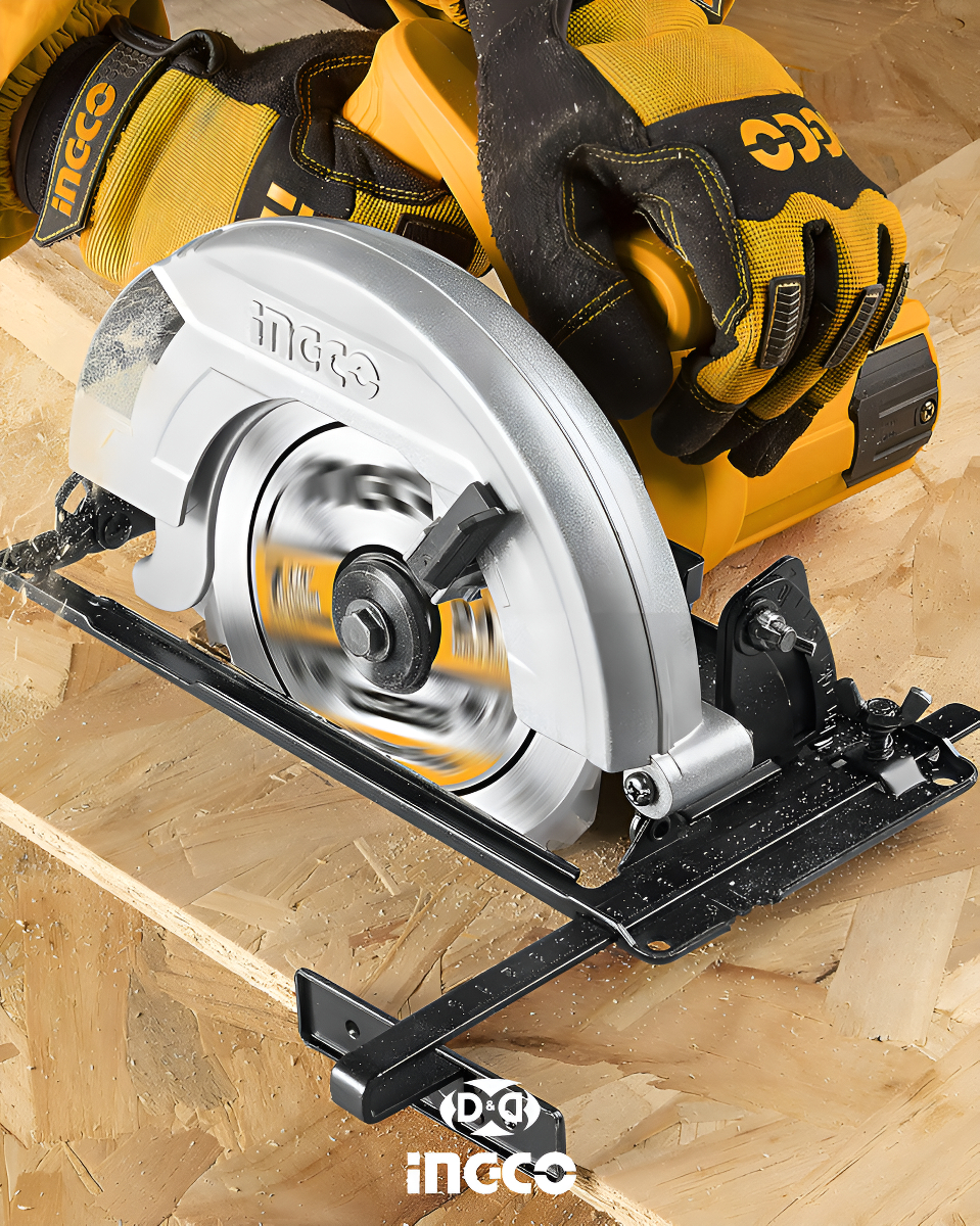Sierra Circular 7 1/4 1400w Ingco Cs18538 - Imagen 7