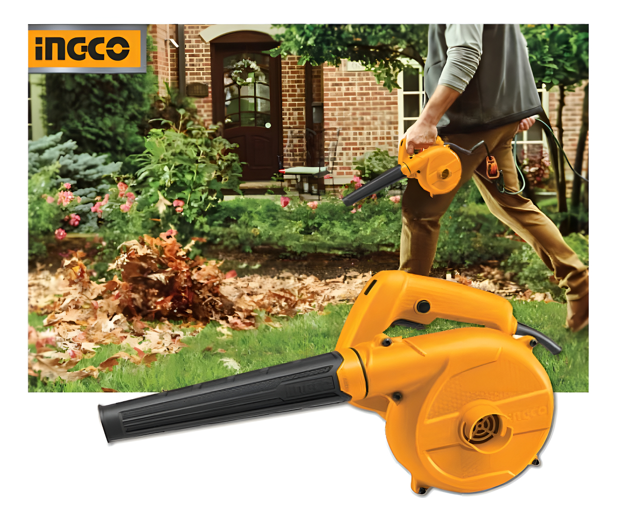 Sopladora Aspiradora Ingco 400w Ab4018 - Imagen 10