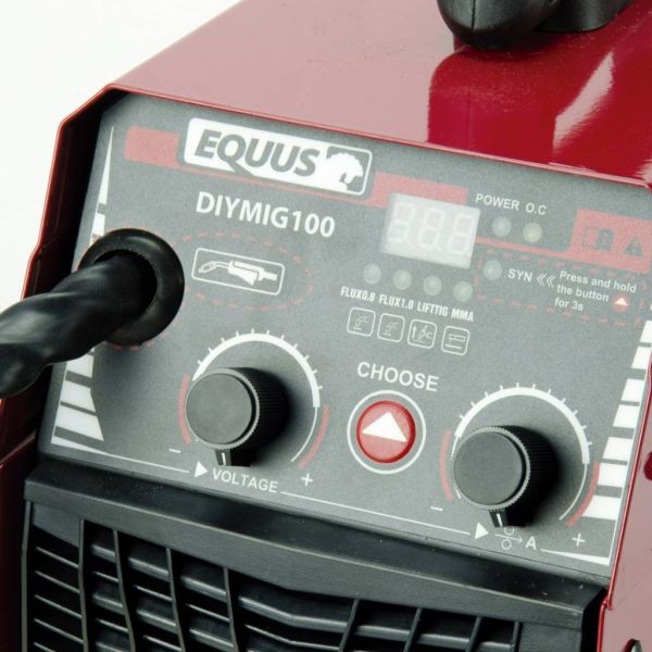 Soldadora Mig Equus Inverter 3 En 1 100a Mascara De Regalo - Imagen 3