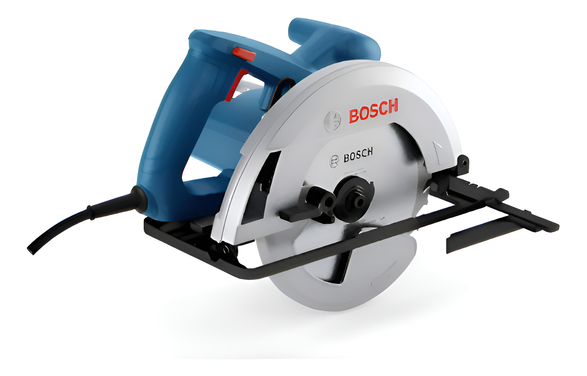 Sierra Circular 7.1/4 1300w. Bosch Gks130 Color Azul Frecuencia 50